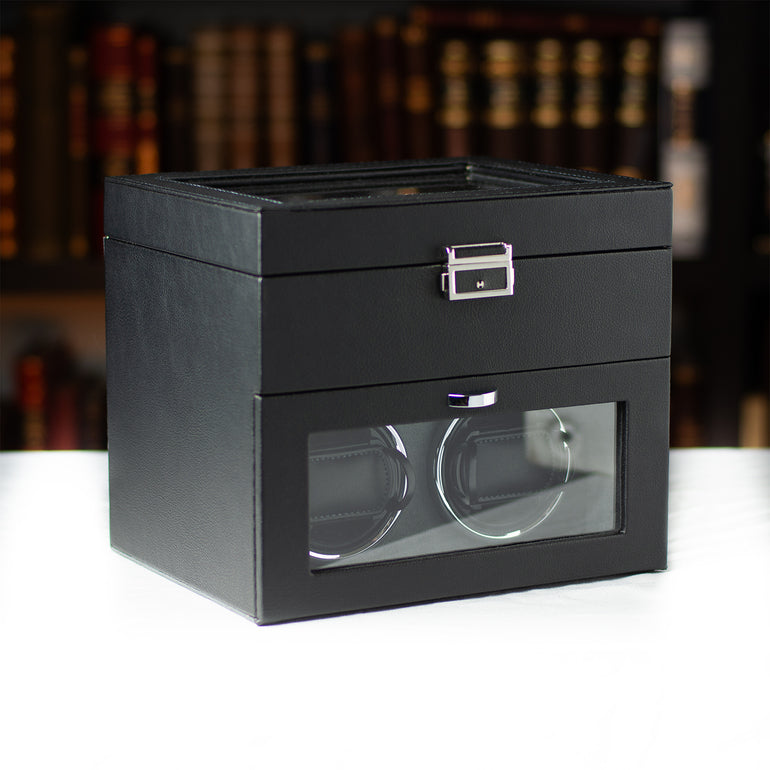 Remontoir — Coffret Garde Temps — Maison Kidora · Vue du modèle et de ses compartiments