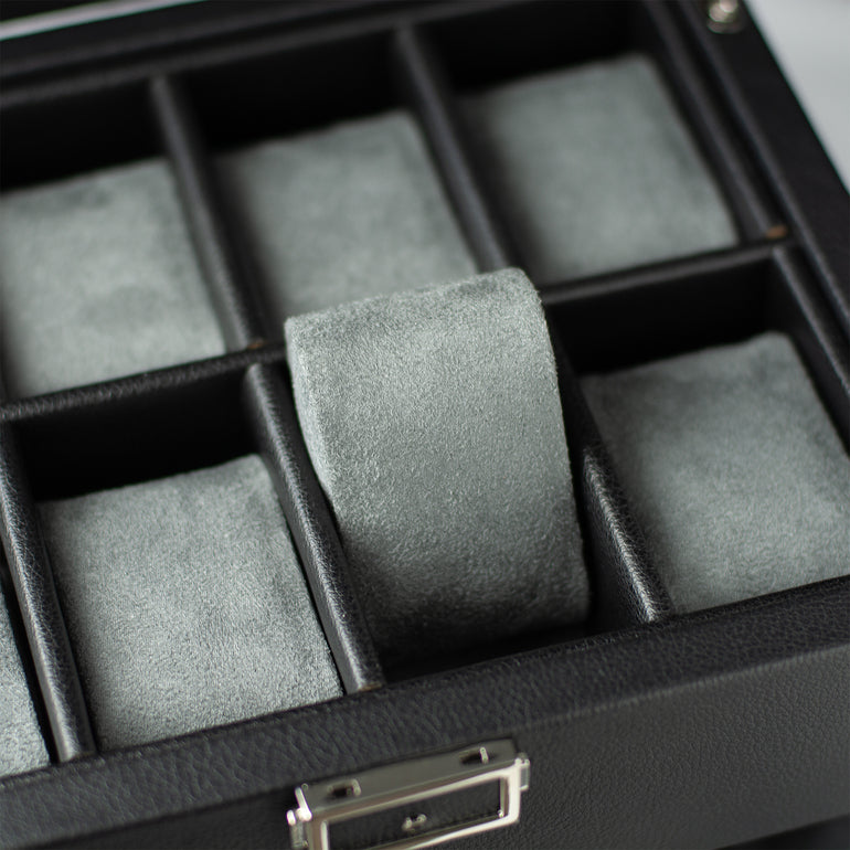 Remontoir — Coffret Garde Temps — Maison Kidora · Vue du modèle et de ses compartiments