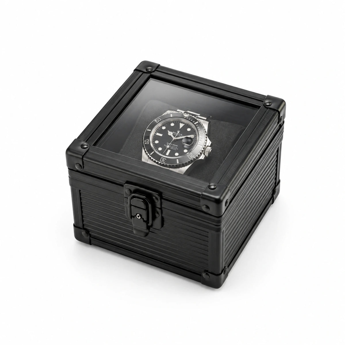 Boîte à montres — Elite 1 — Maison Kidora · Vue sur fond blanc
