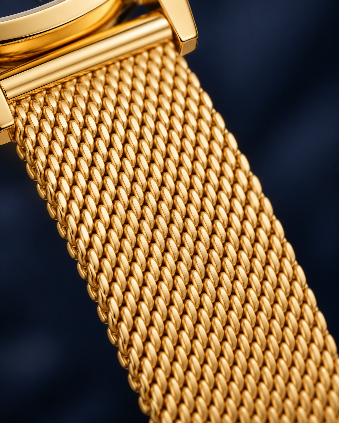 Minimes Navy — Maison Kidora · Gros plan du bracelet
