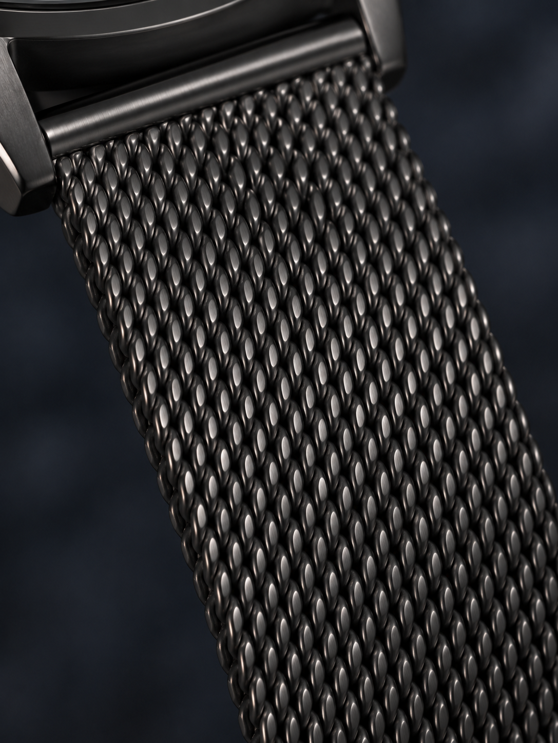 Minimes Charcoal — Maison Kidora · Gros plan du bracelet