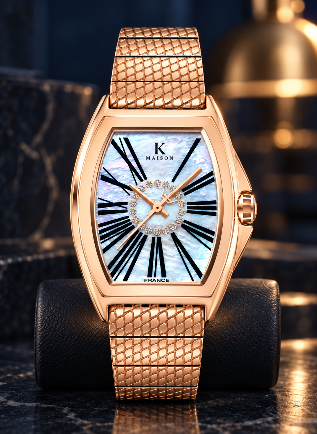 AUDACIEUSE ROSE GOLD — Maison Kidora · Mise en scène