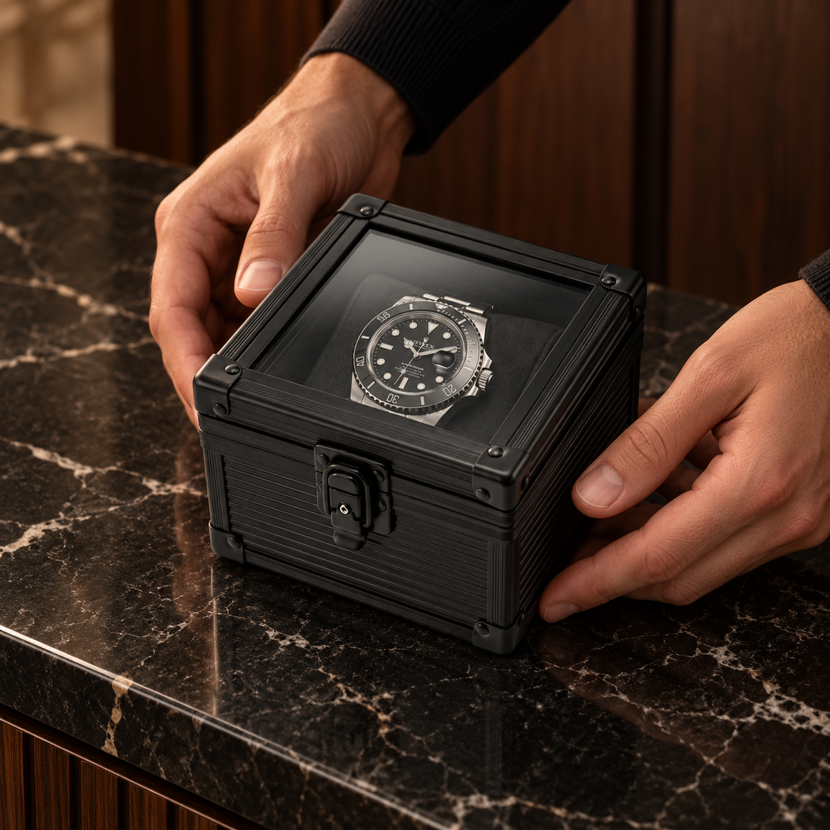 Coffret de voyage pour 1 montre – Elite 1