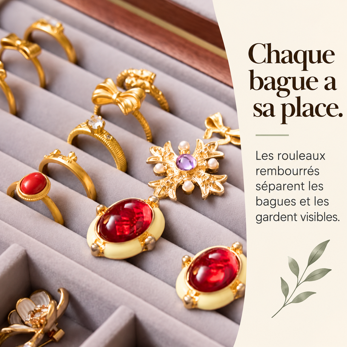 Armoire à bijoux en bois – Cabinet de rangement