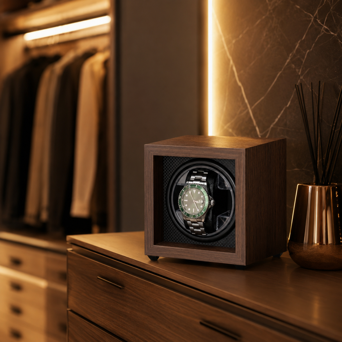 Remontoir — Prestige 1 — Maison Kidora · Vue du modèle et de ses compartiments
