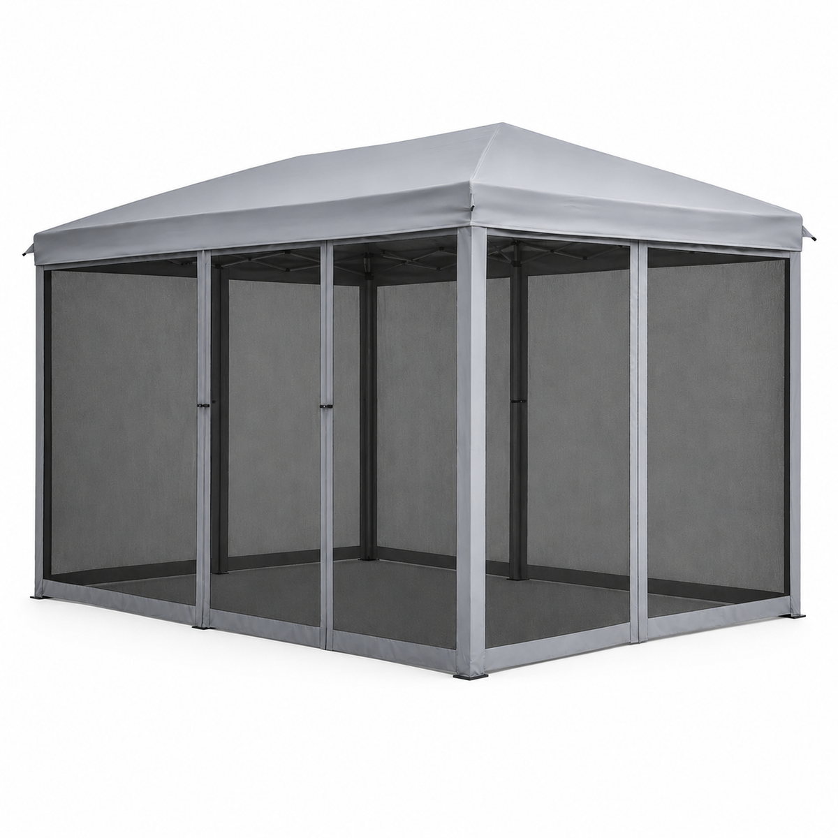 Pavillon Estiva Premium 6x3m — Tonnelle Pliante Anti-UV & Moustiquaires Amovibles