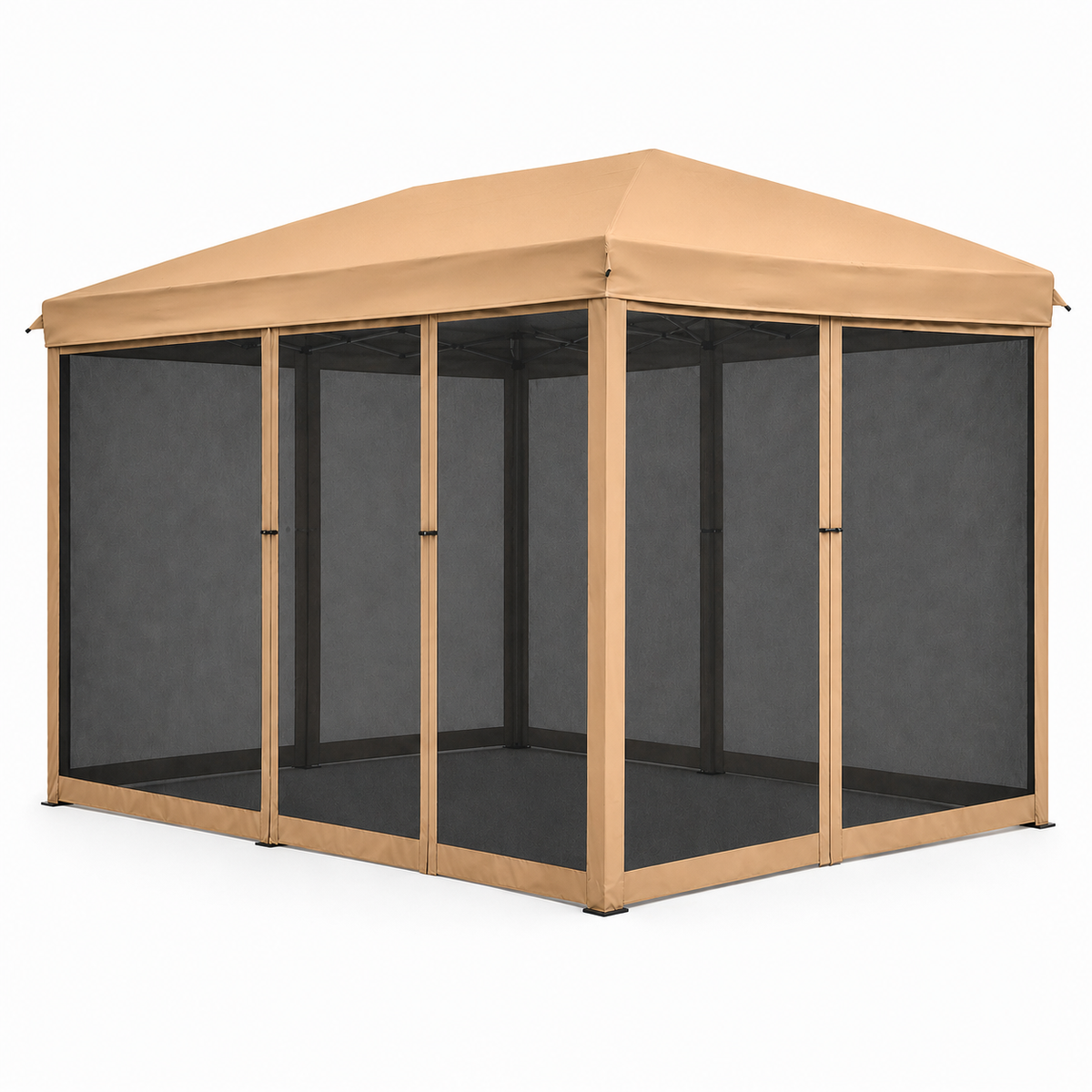 Pavillon Estiva Premium 6x3m — Tonnelle Pliante Anti-UV & Moustiquaires Amovibles