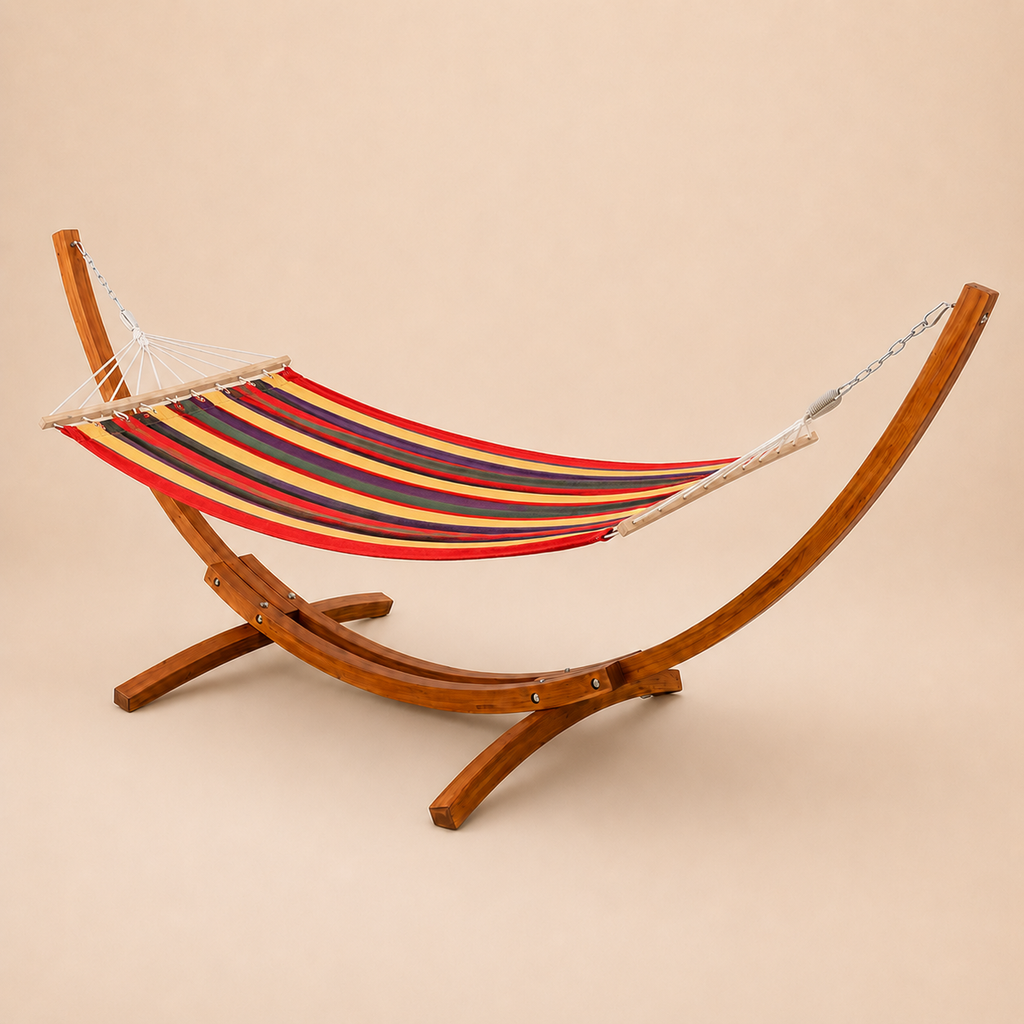 Hamac Arcadia avec Support en Bois