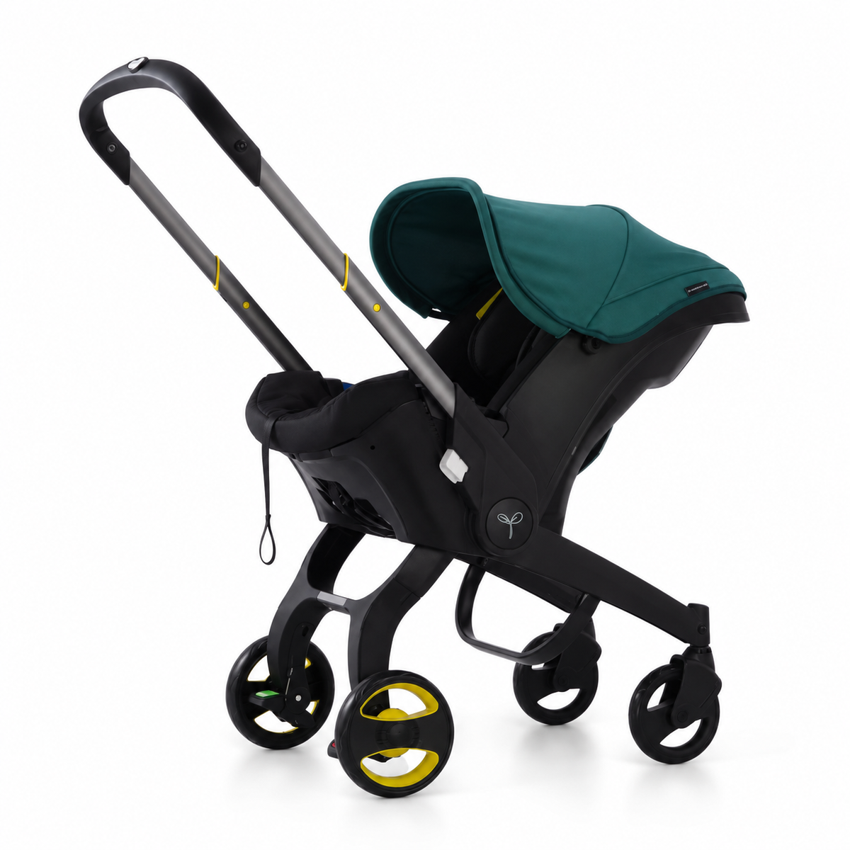 Poussette Bébé YazoGo Travel 4 en 1 avec Siège Auto Intégré — Compacte, Légère, Système de Voyage Complet