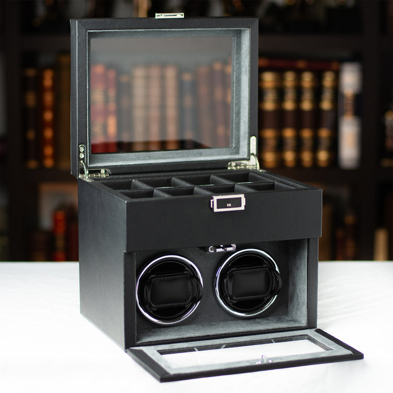 Remontoir — Coffret Garde Temps — Maison Kidora · Vue du modèle et de ses compartiments