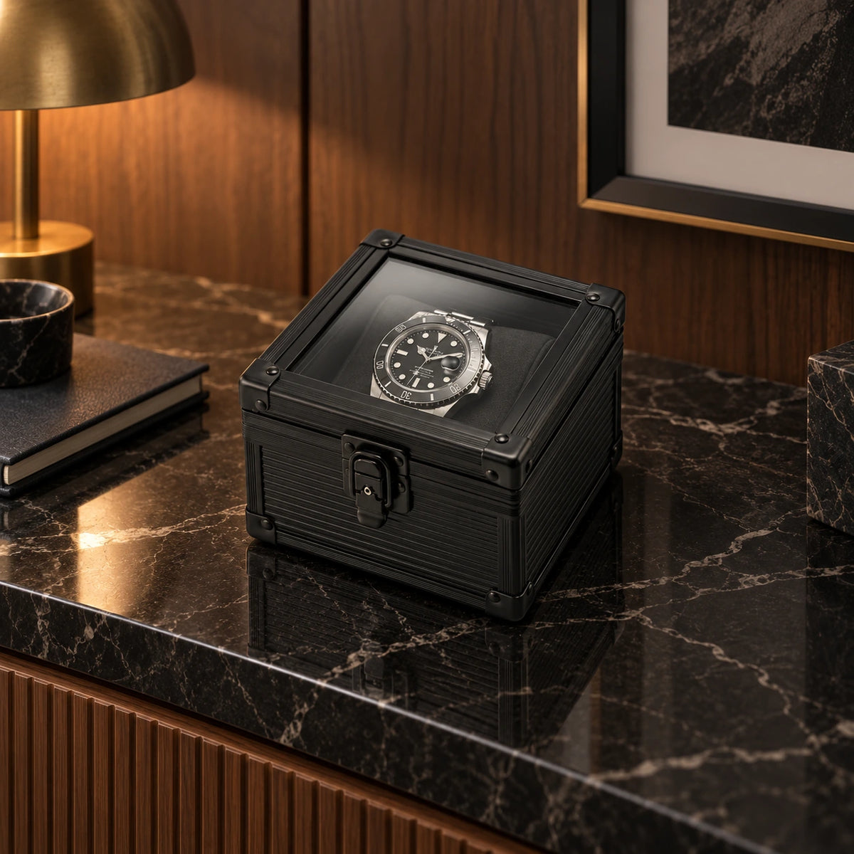 Boîte à montres — Elite 1 — Maison Kidora · Vue lifestyle
