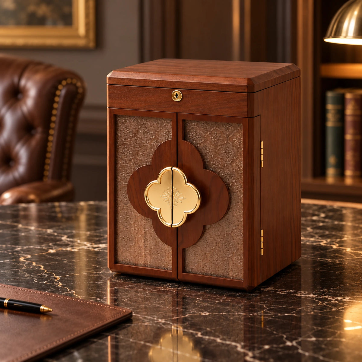 Cabinet à Bijoux Bois – 6 Niveaux — Maison Kidora · Vue lifestyle