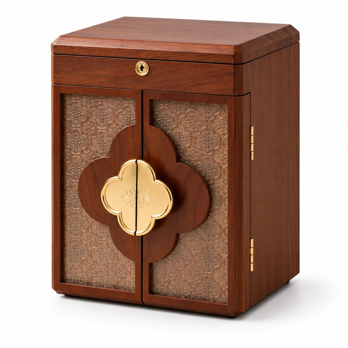 Cabinet à Bijoux Bois – 6 Niveaux — Maison Kidora · Vue sur fond blanc