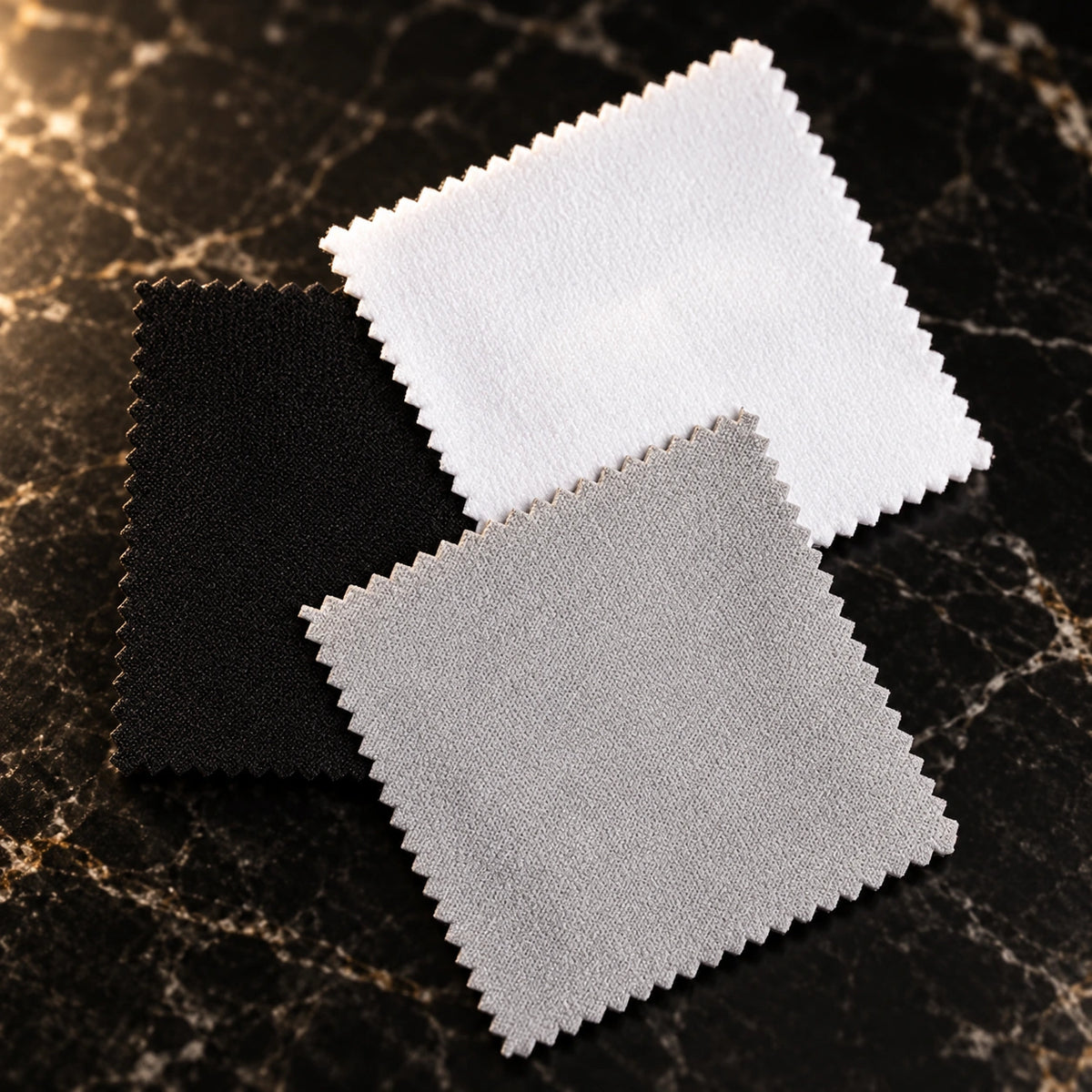 Pack chiffons nettoyants — Maison Kidora · Détail de finition