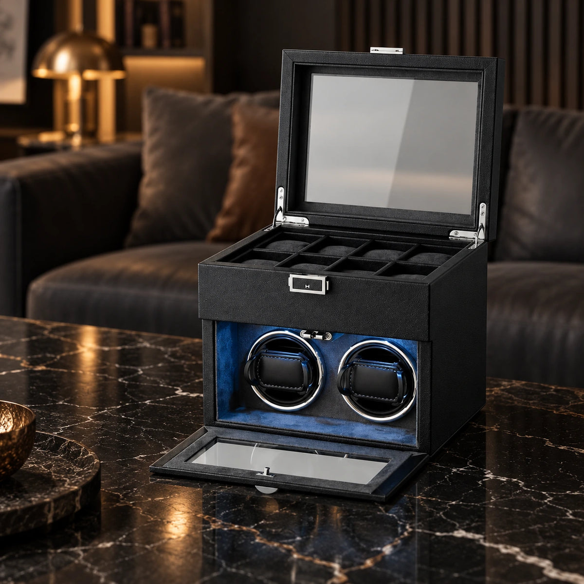 Remontoir — Coffret Garde Temps — Maison Kidora · Vue lifestyle