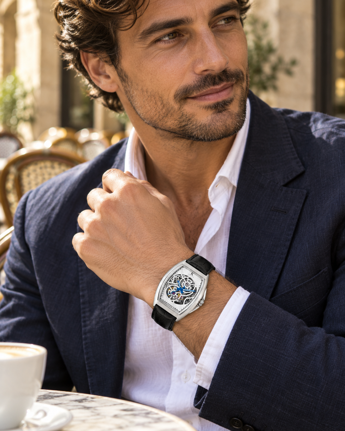 LE SINGULIER SILVER — Maison Kidora · Photo au poignet