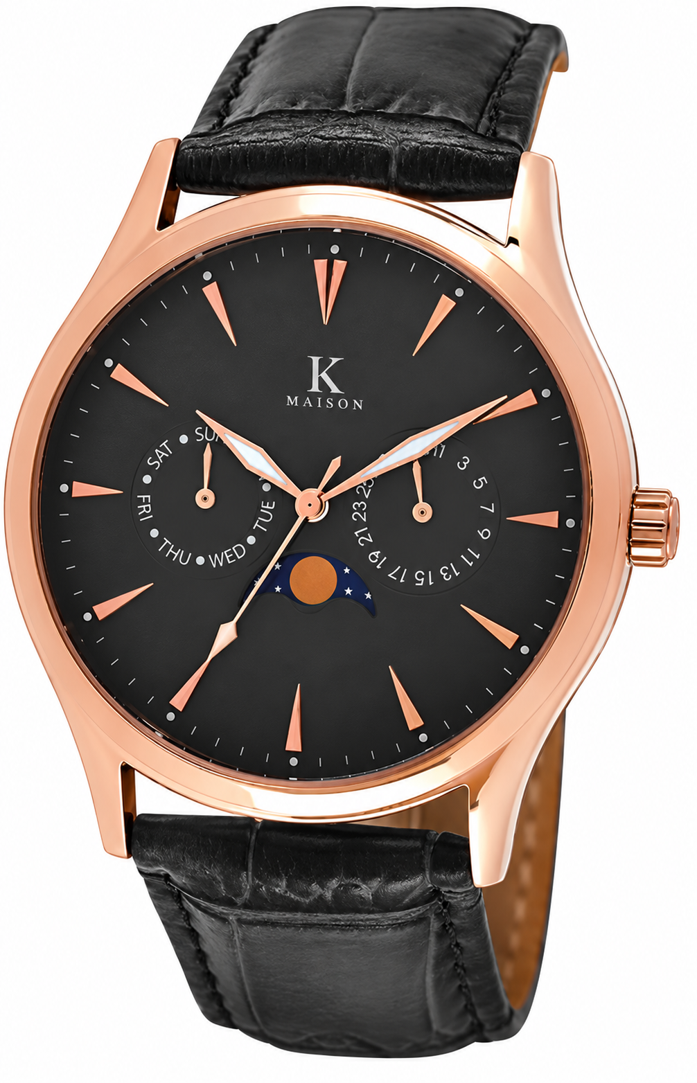 PHASE DE LUNE GRIS — Maison Kidora · Vue sur fond blanc