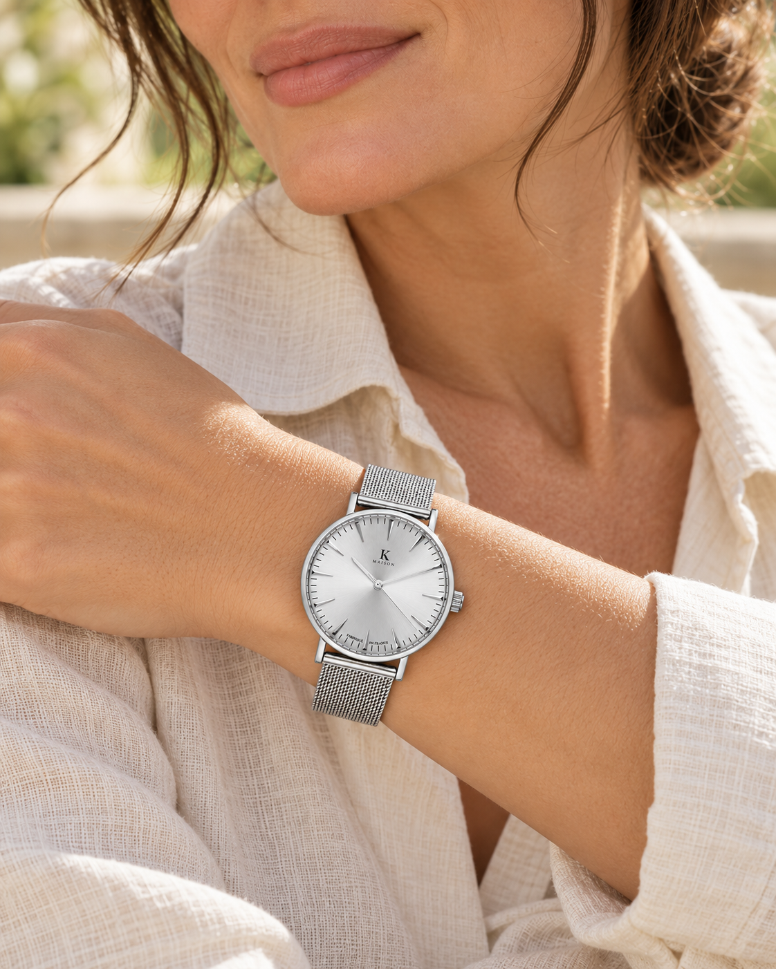 CHLOTILDE SILVER — Maison Kidora · Photo au poignet