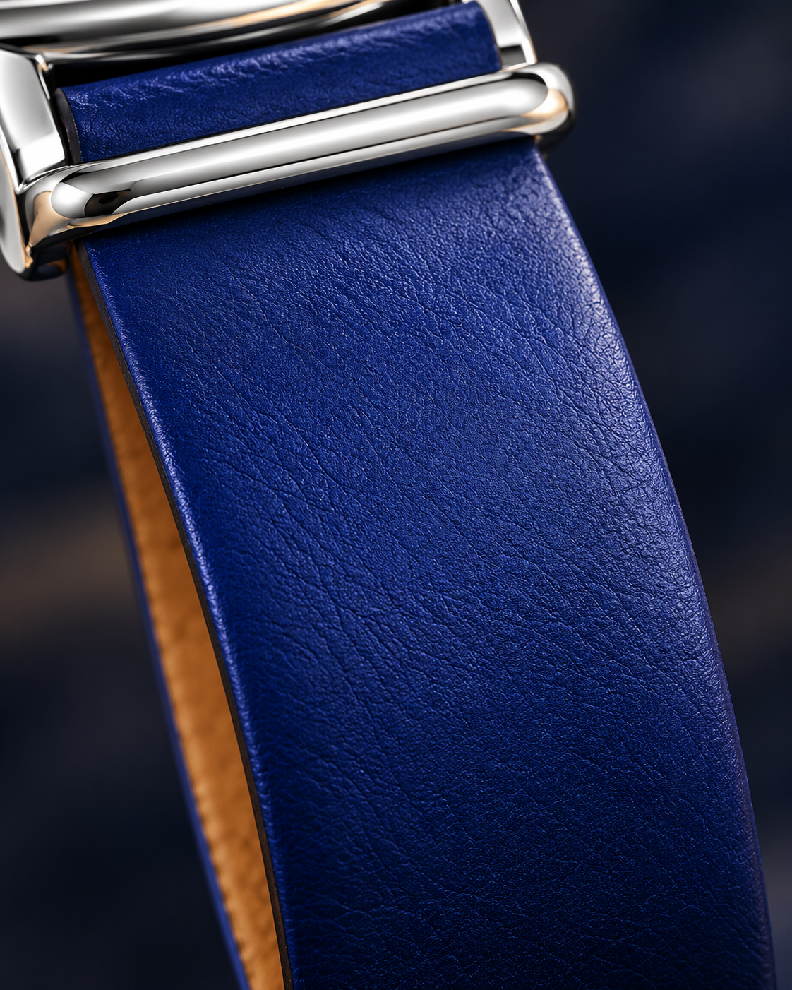 CERNY BLEU — Maison Kidora · Gros plan du bracelet