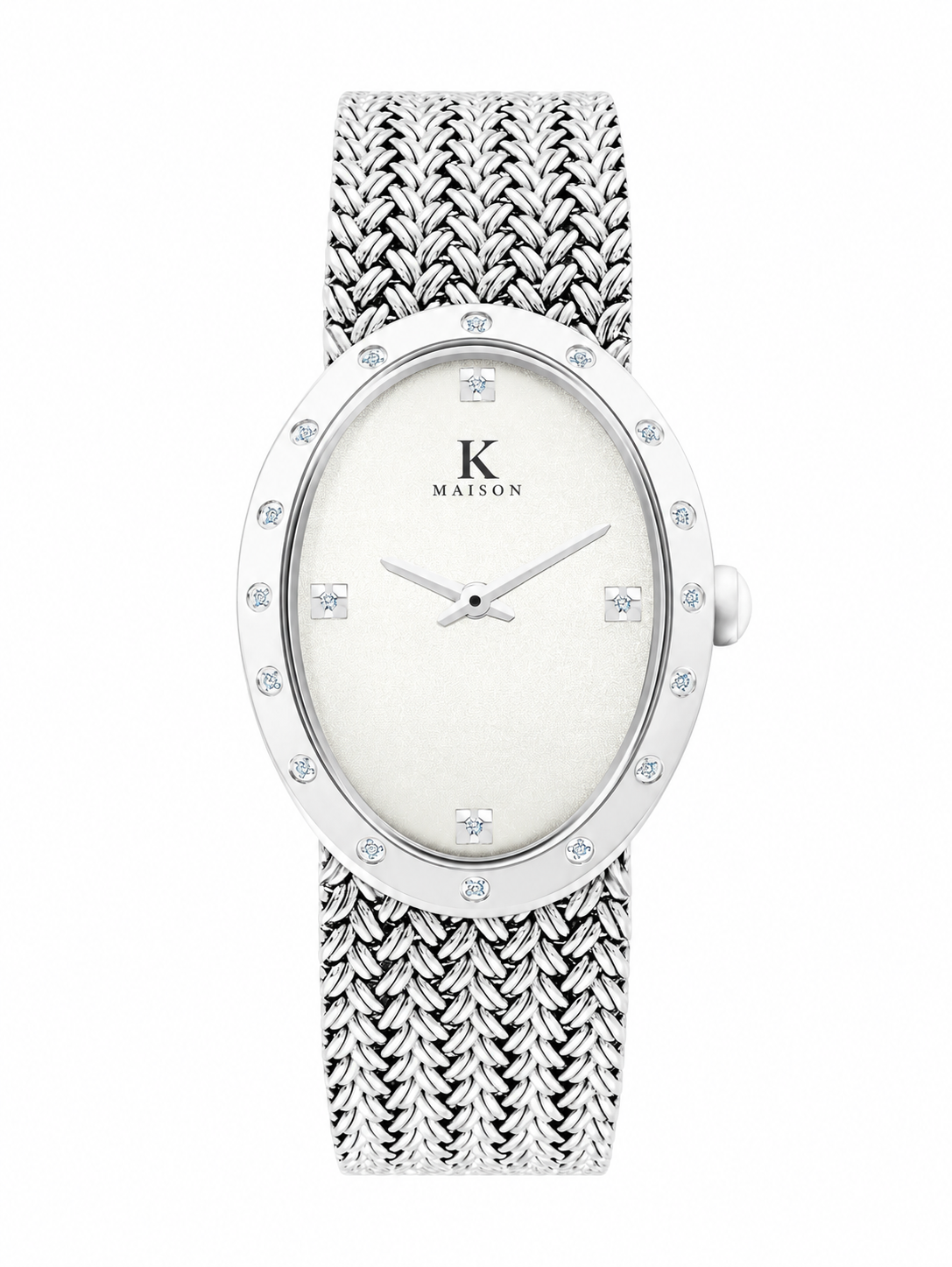 ROMANTIQUE Silver — Maison Kidora · Vue sur fond blanc