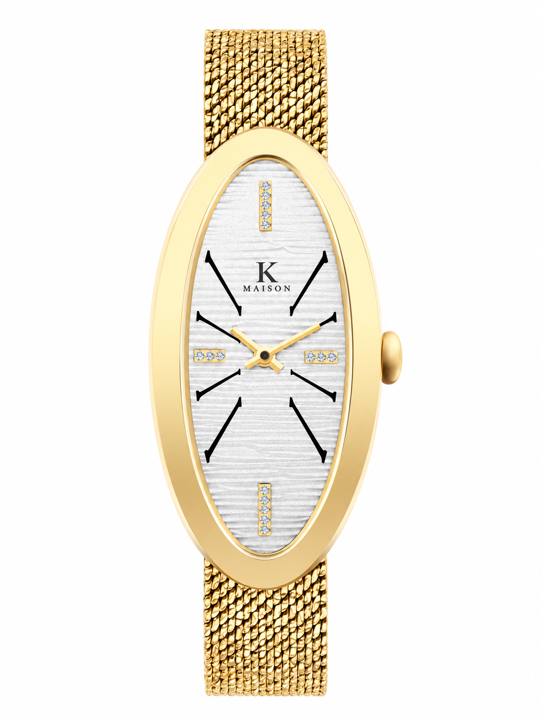 ÉLANCÉE GOLD — Maison Kidora · Vue sur fond blanc