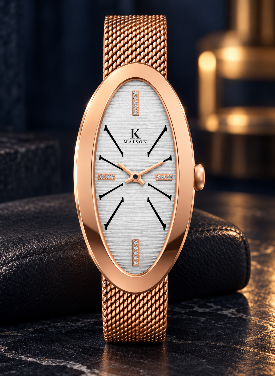 ÉLANCÉE ROSE GOLD — Maison Kidora · Mise en scène