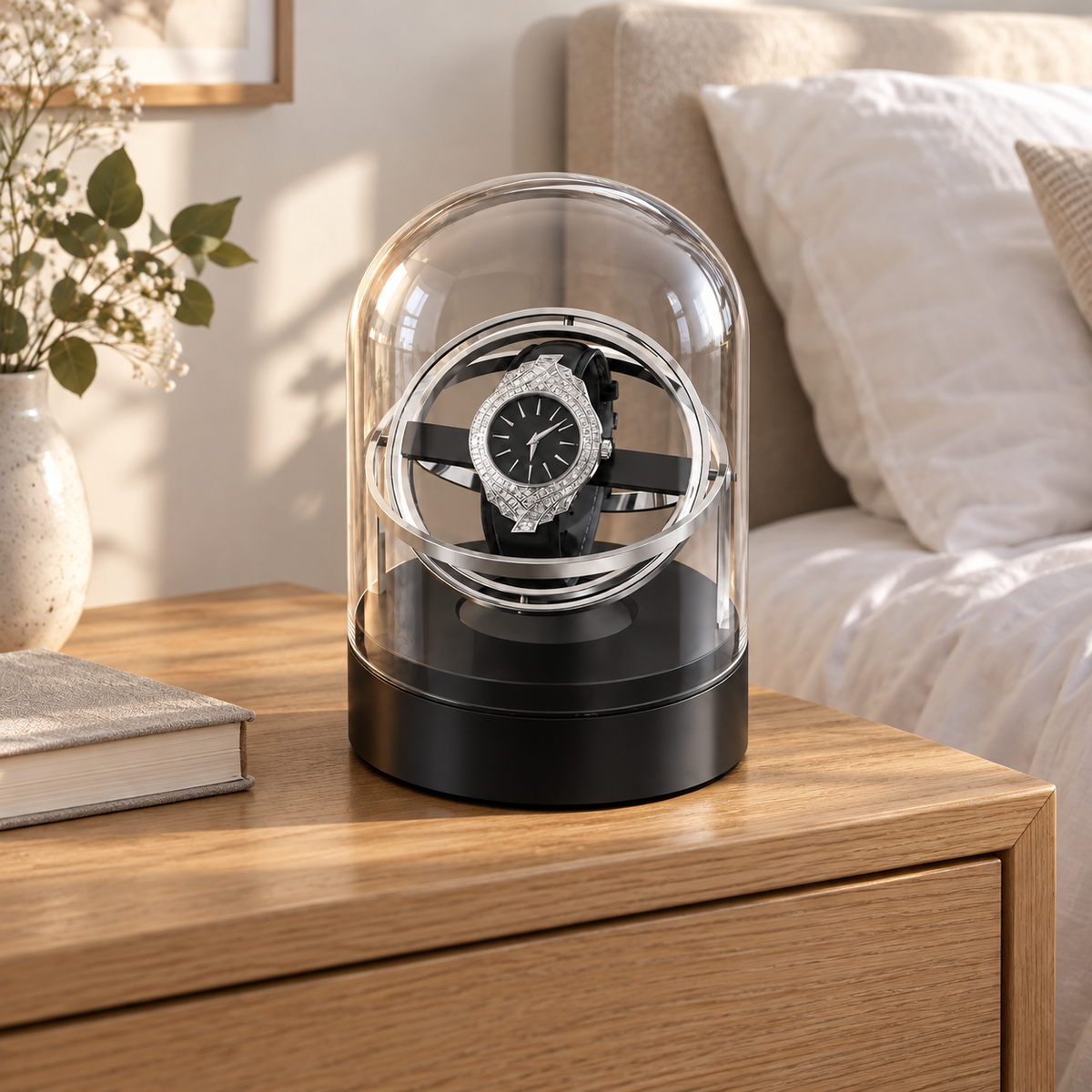 Remontoir gyroscopique pour montre automatique – Moonlight