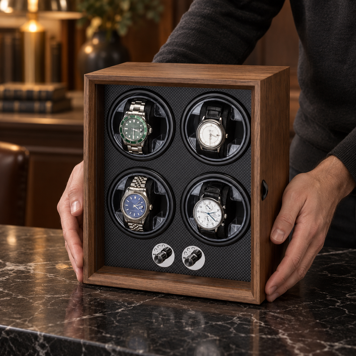 Remontoir pour 4 montres automatiques – Prestige