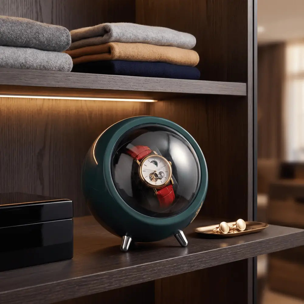 Remontoir cosmos — Maison Kidora · Vue du modèle et de ses compartiments